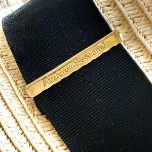 Abercrombie & Fitch Beach Hat, Black Ribbon Band